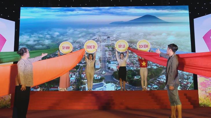 Trung tâm Văn hoá Nghệ thuật Tây Ninh đạt Huy chương bạc tại Hội thi Tuyên truyền về bầu cử đại biểu Quốc hội khoá XV và đại biểu HĐND các cấp nhiệm kỳ 2021-2026